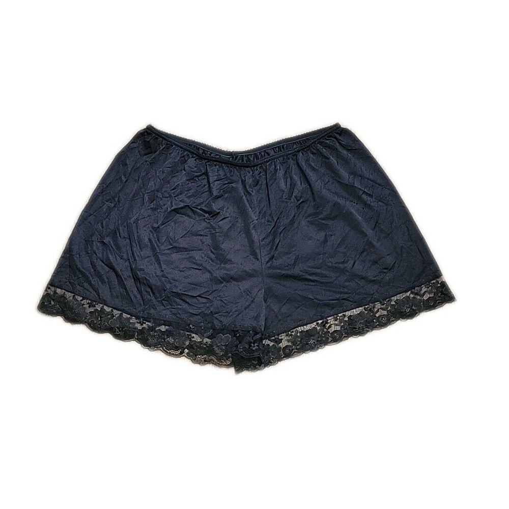 Underworks Short Pull On Short Slip ~ Sz 3X ~ Black